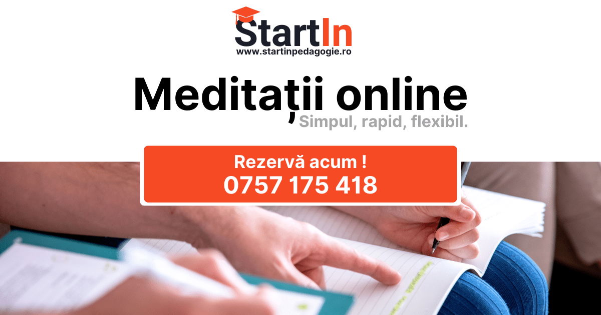 Excelență în Educație: Meditații și Pregătire Pedagogică cu StartInPedagogie.ro